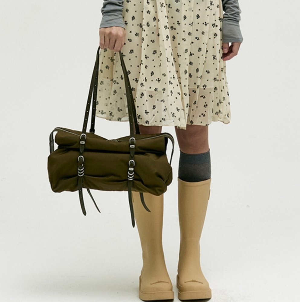 VGUC Margesherwood Overpacker Khaki Green Tote Bag